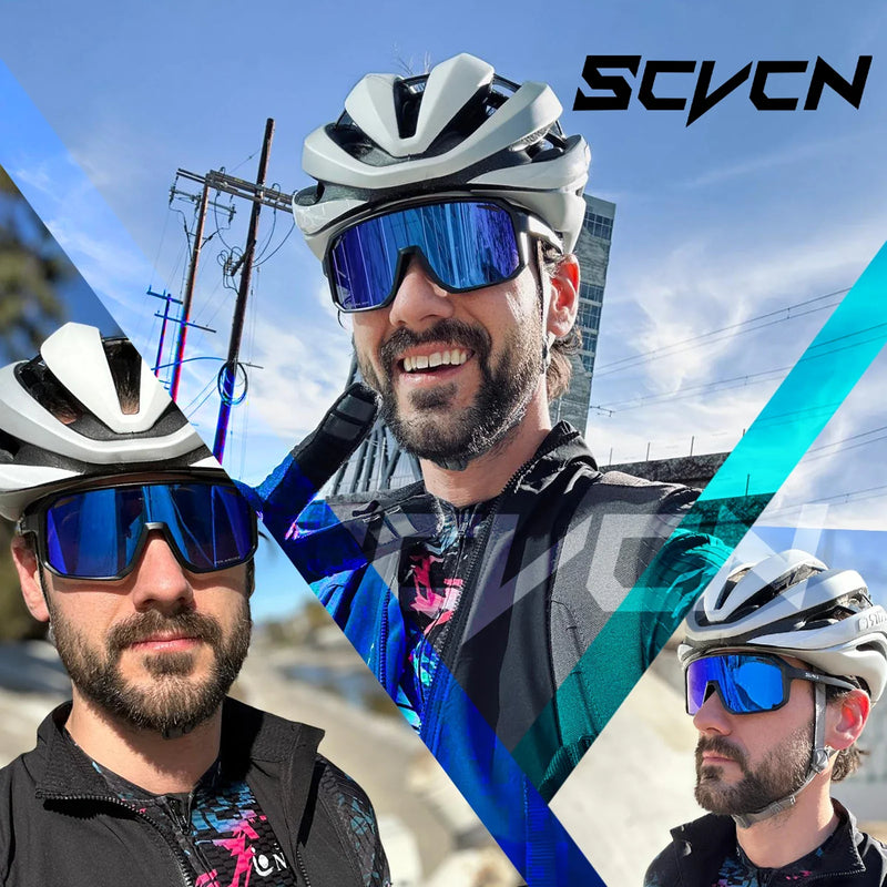 Kit 2 Óculos de Sol Esportivo SCVCN UV400 - Pescando Online
