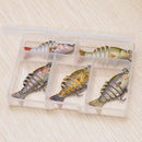 Isca Articulada Mini | Fisgada Garantida| 5 Unidades | Brinde Exclusivo