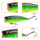 Kit de Iscas Popper Pescando Online | 5 Unidades (Para Pesca em Superfície) - Pescando Online