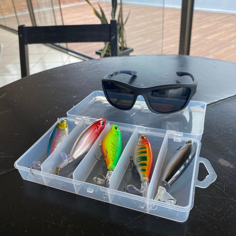 Isca Articial Flutuante com Hélice | Lancamento longo |  5 unidades - Pescando Online
