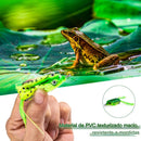 Kit de Iscas Frog (Sapinho) Pescando Online - Isca Superfície 10 Peças - Pescando Online
