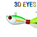 Kit Iscas Jig Iscas | Movimento Suave e Realista | 5 Unidades