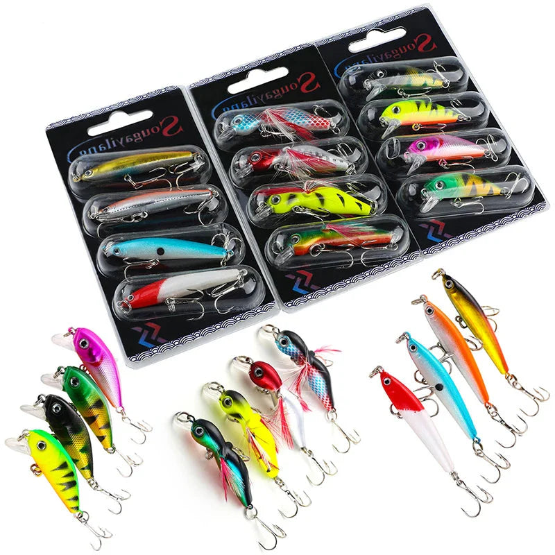 Iscas Artificais Ultima Geração 4 Unidades | KIT PROMOCIONAL - Pescando Online
