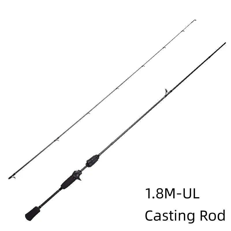 Vara de Pesca Resolute Pescando Online - Mavllos -UltraLight Rápida de Carbono - Pescando Online