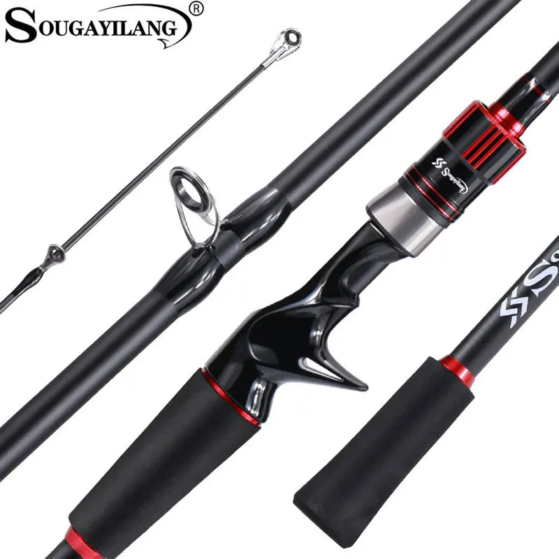 Vara de Pesca Sougayilang 1.8m-2.1m Max Drag 10kg - Pescando Online
