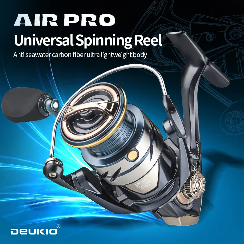 Molinete DEUKIO - 5.2:1 Drag 8kg | Força, Precisão e Resistência
