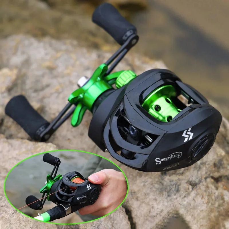 Carretilha Pescando Online | Sougayilang - Drag 10kg - Pescando Online
