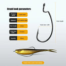 Kit de Iscas Soft 61 Peças + Caixa Brinde – Iscas Artificiais Realistas para Pesca