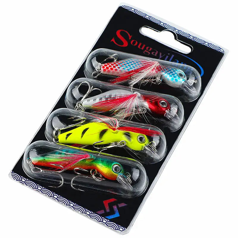 Iscas Artificais Ultima Geração 4 Unidades | KIT PROMOCIONAL - Pescando Online