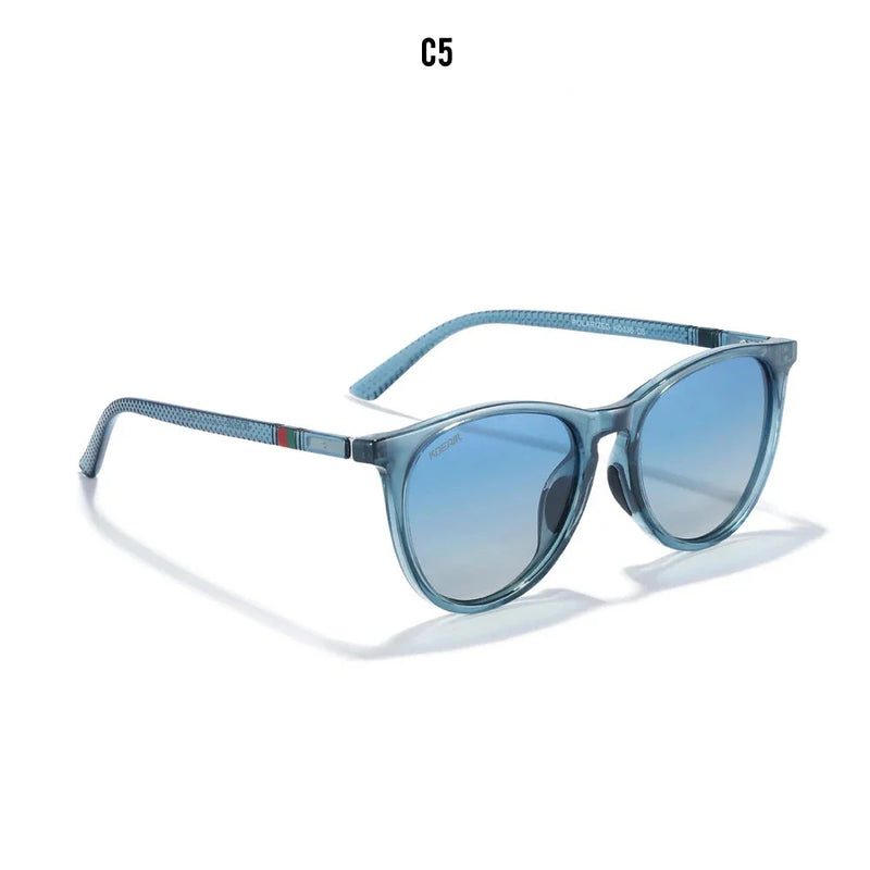Óculos de Sol Feminino Polarizado Pescando Online | KDEAM Oversized Redondo - Pescando Online