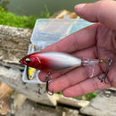 Isca Articial Flutuante com Hélice | Lancamento longo |  5 unidades - Pescando Online