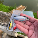 Isca Articial Flutuante com Hélice | Lancamento longo |  5 unidades - Pescando Online