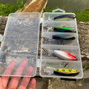 Isca Articial Flutuante com Hélice | Lancamento longo |  5 unidades - Pescando Online