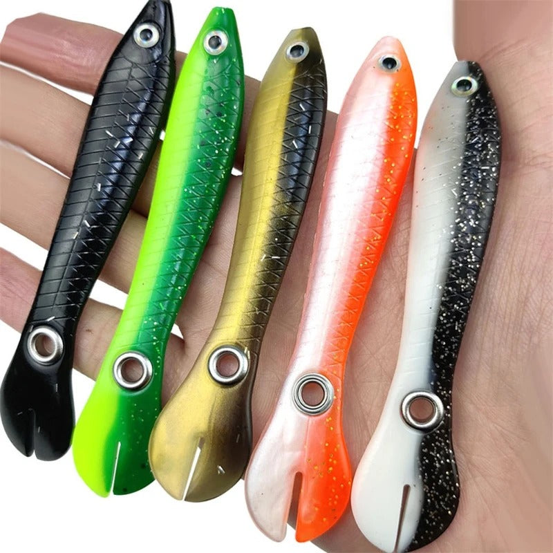 Iscas Soft Loach | Resistência e Flexibilidade | 10 Unidades