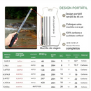 Vara Telescópica Portátil Rio pesca - BAKAWA